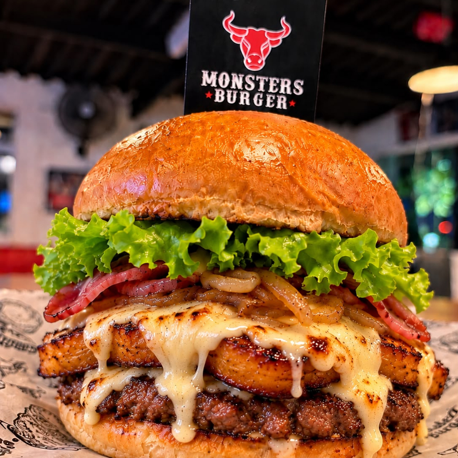 Hamburguesa Maduro Full