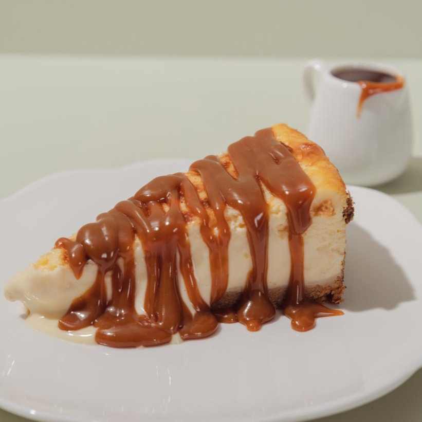Porcion Tarta de Queso Original + Arequipe