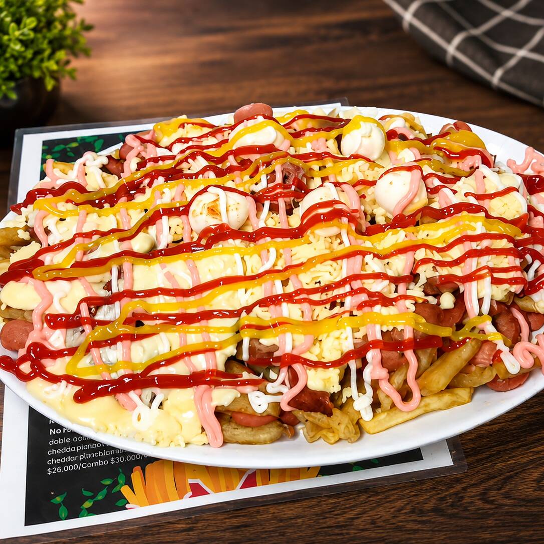 Salchipapa Super Especial