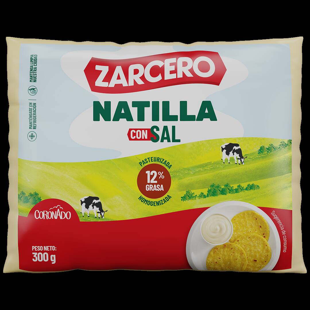 Natilla Zarcero con Sal 300gr