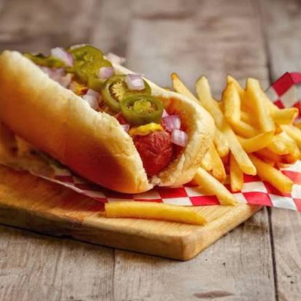 Combo Hot Dog + Papas + Refresco 400 ml