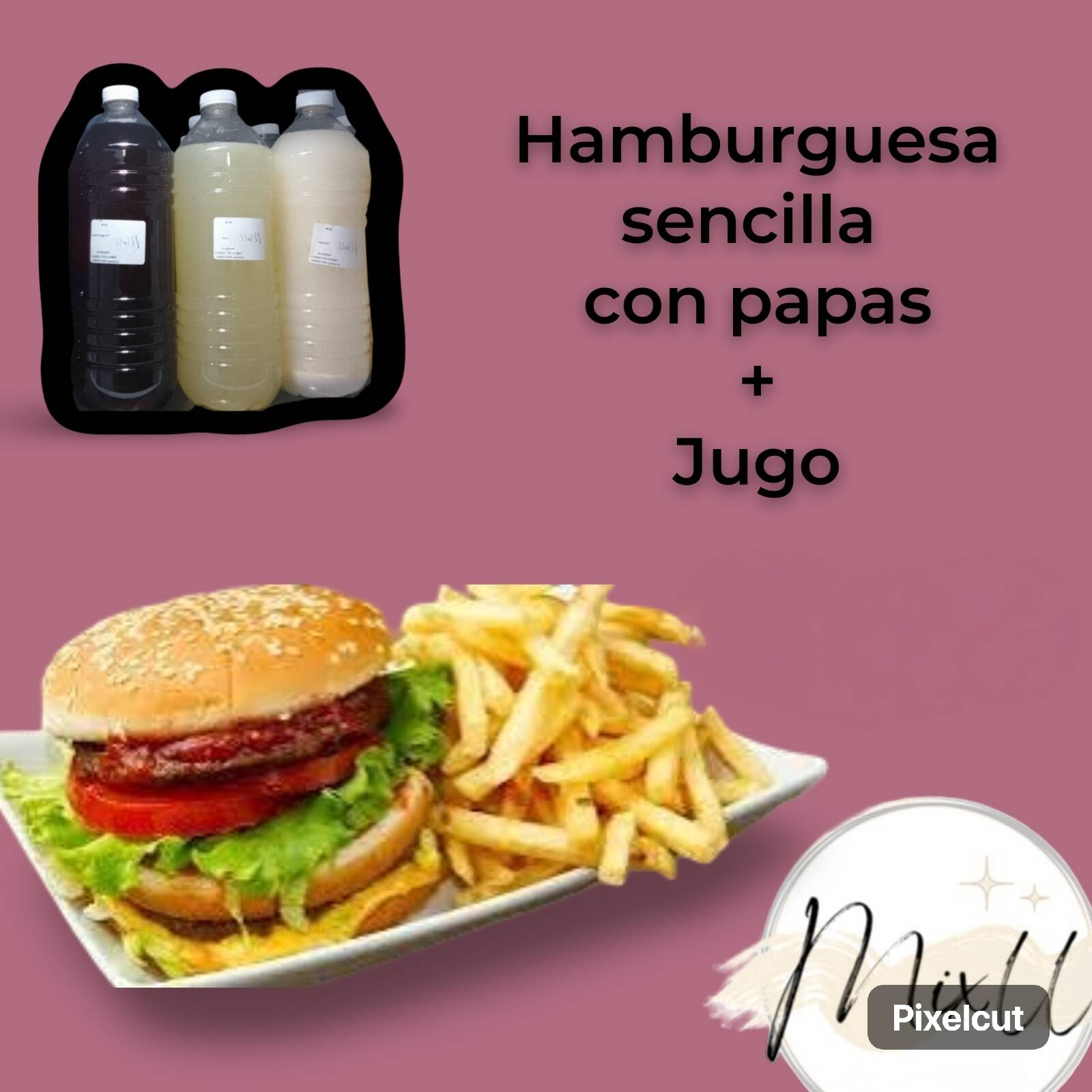 Paquete 3 Mixll Burg