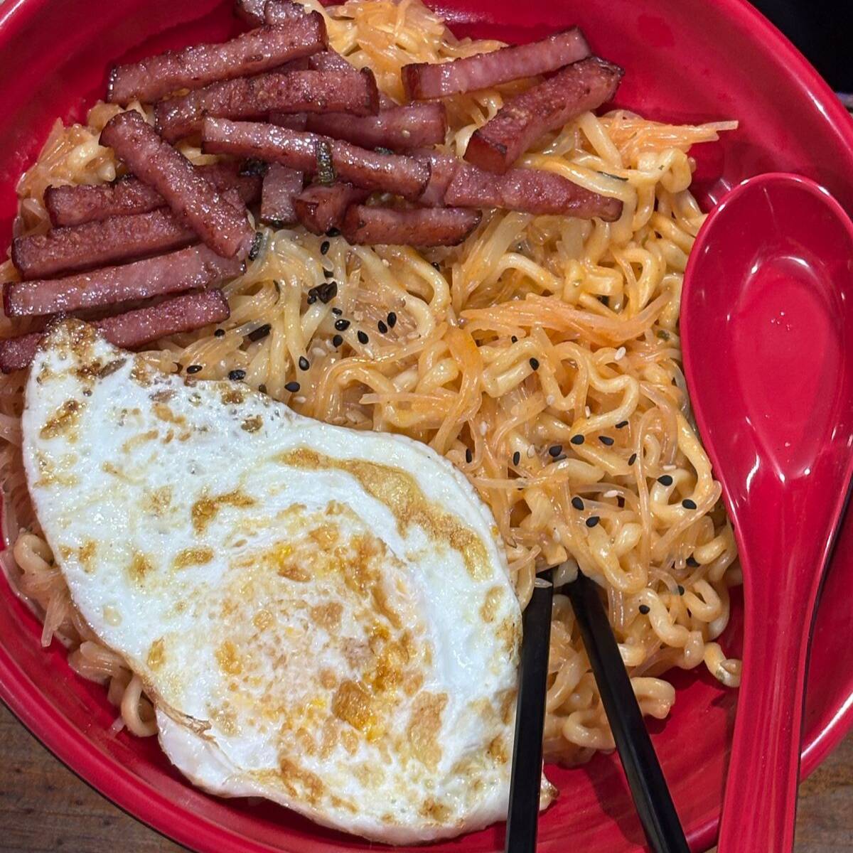 Cheese ramen spacy