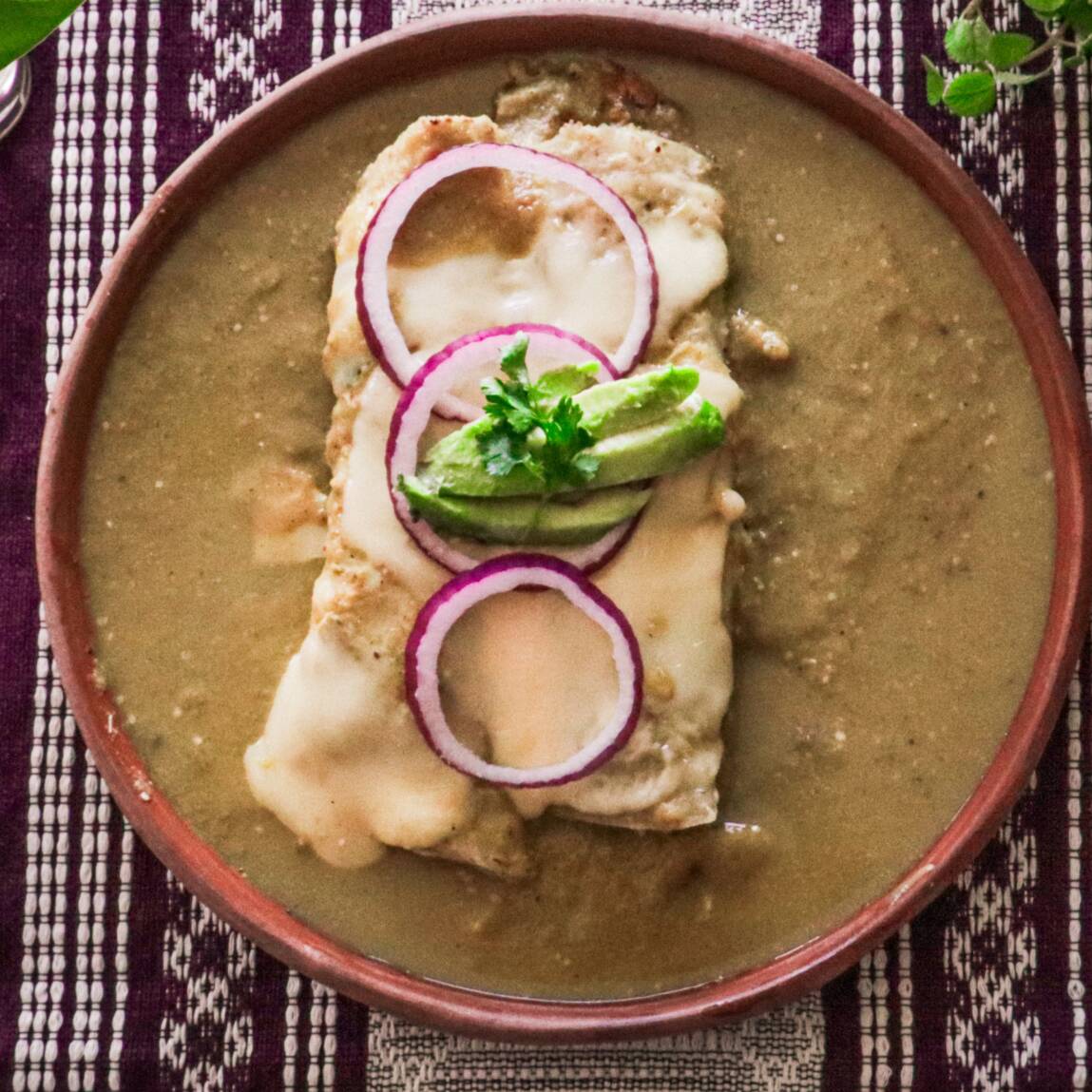 Enchiladas Suizas Verdes