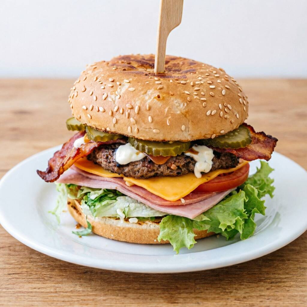 Hamburguesa Doble Torta