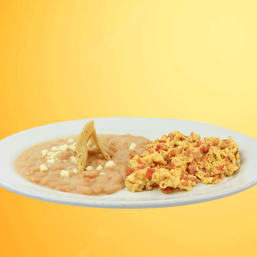 Huevos Revueltos con Tocino C