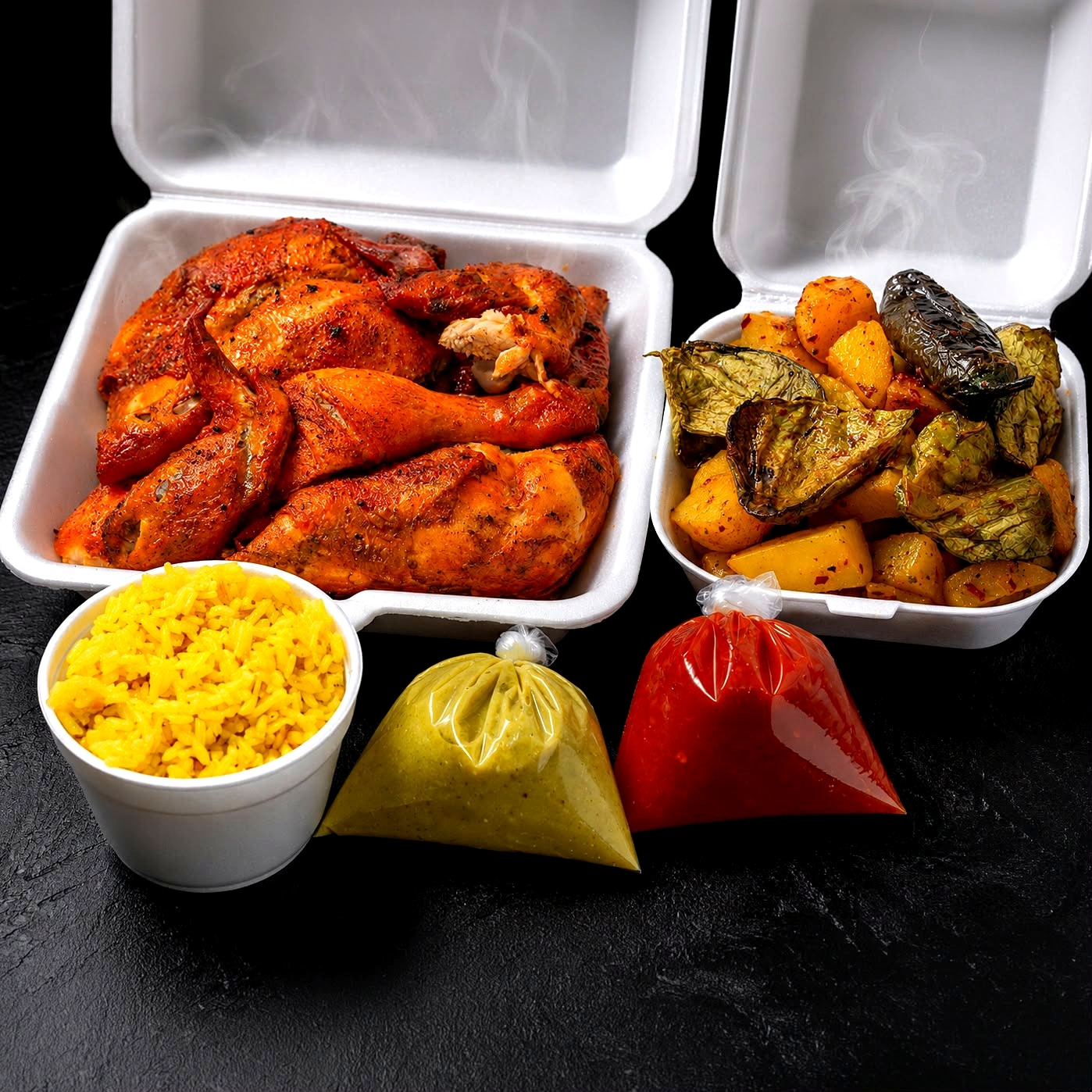 Paquete 3/4 Pollo Rostizado