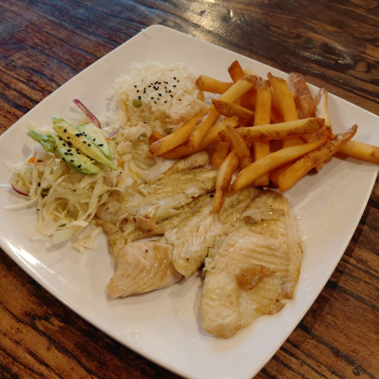 Filete al mojo de ajo