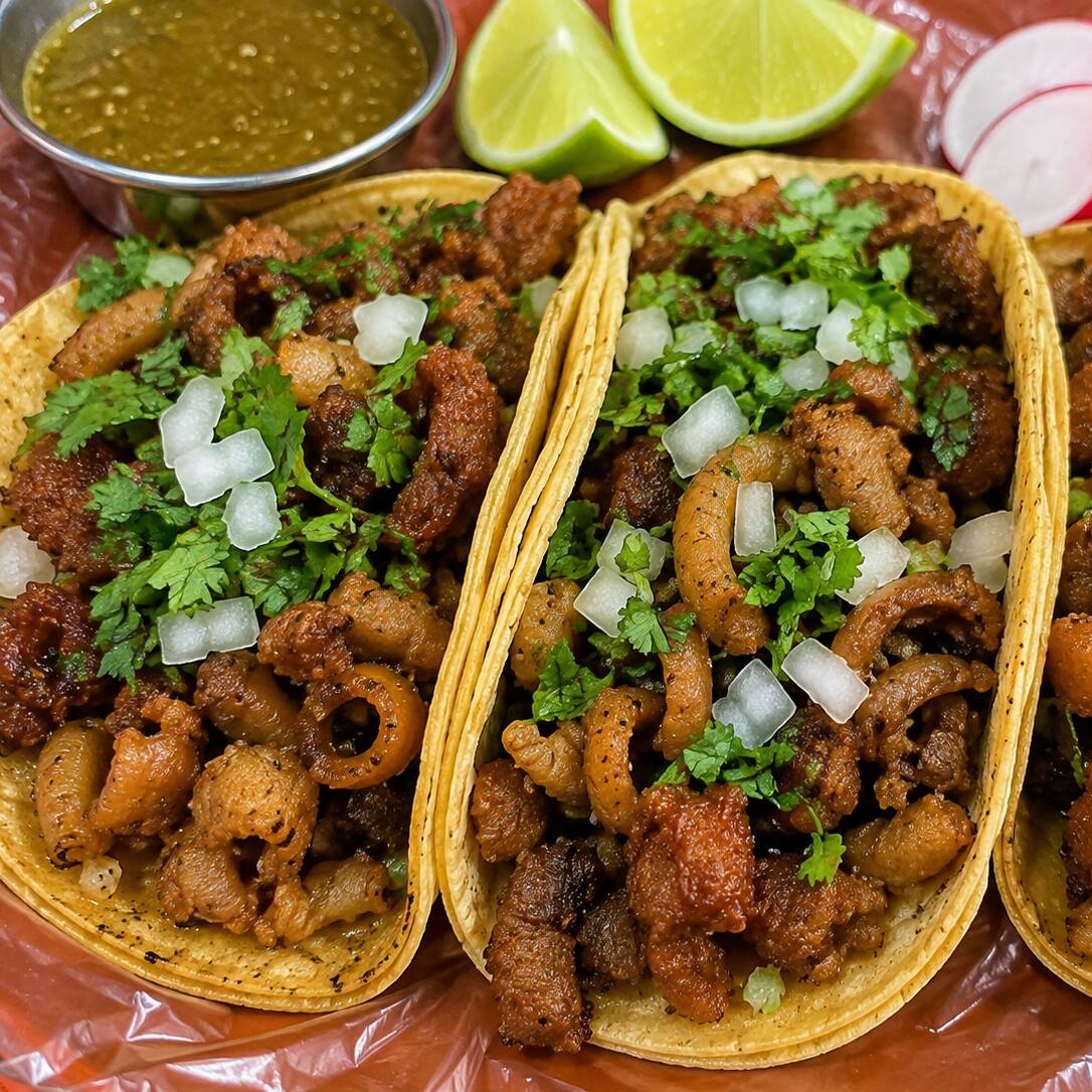 Taco de Tripa Mixta