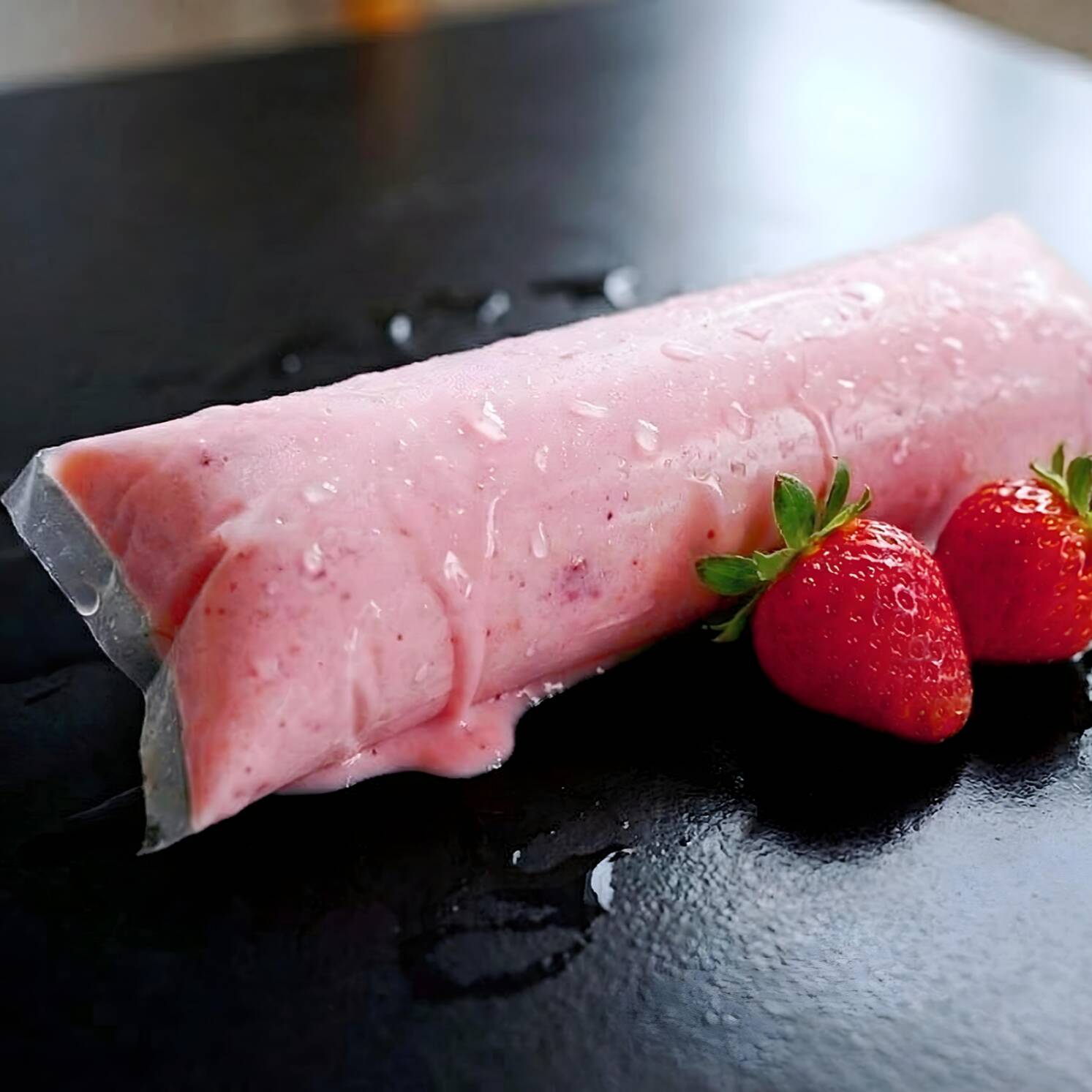 Boli de Fresas con Crema