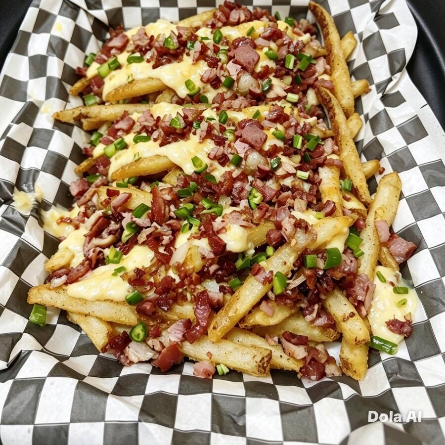 Papas a la Francesa con Tocino