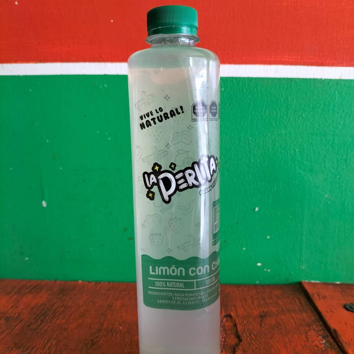 Agua Fresca La Perlita LIMÓN CON CHÍA