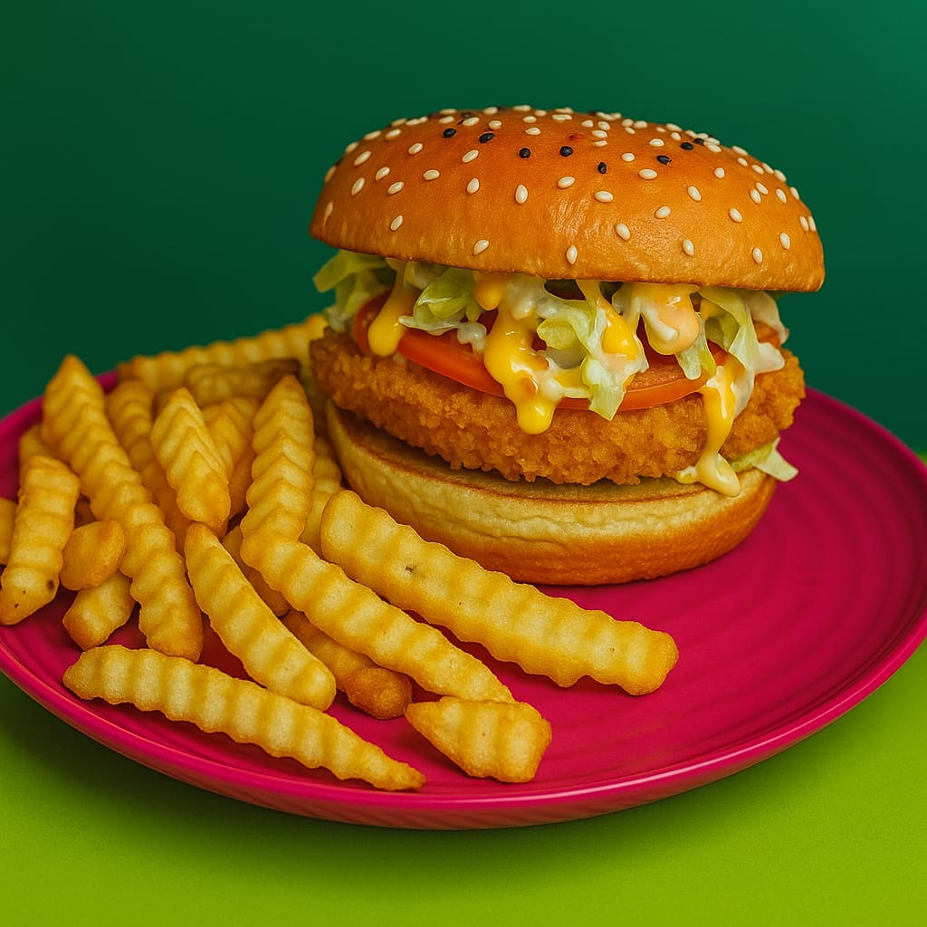 Hamburguesa De Pollo