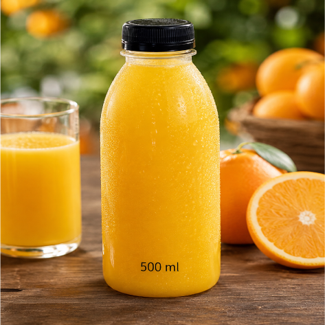 Suco de Laranja Natural Garrafa 500 ml