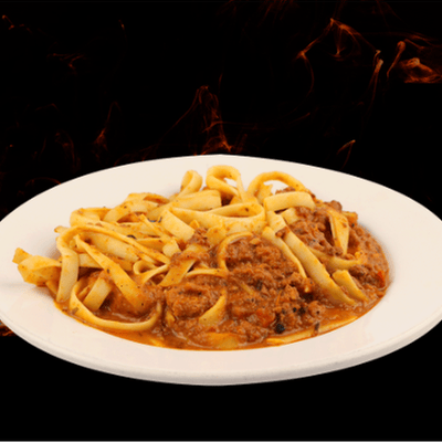 Fetuccini a la Bolognesa Media Ordem