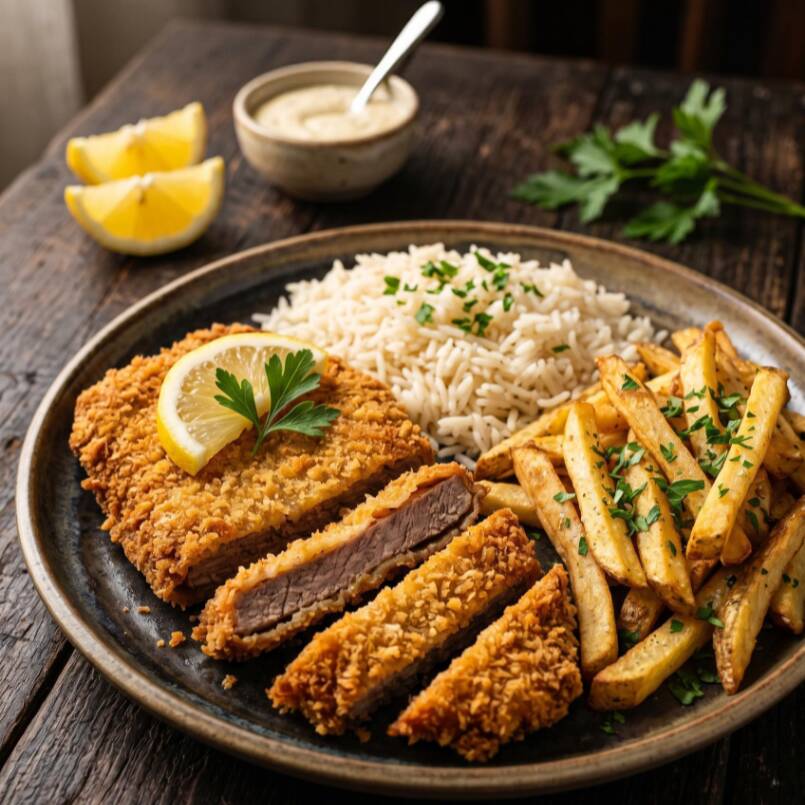 Milanesa de res