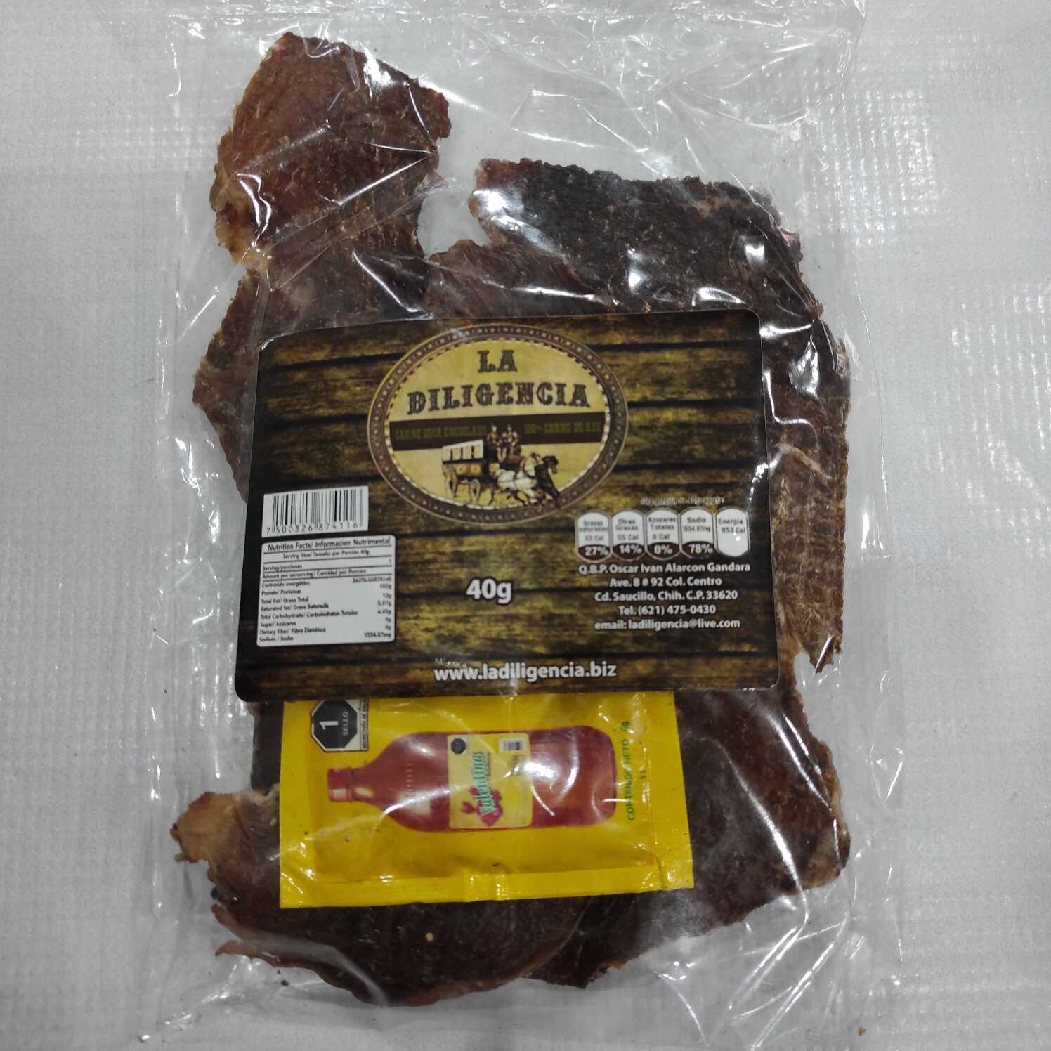 Carne Seca 40 Grs.