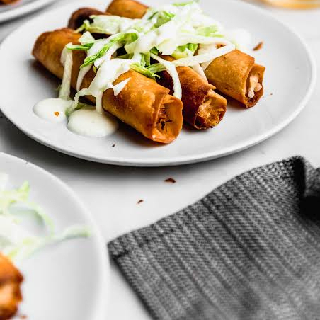 Flautas sencillas con refresco $39