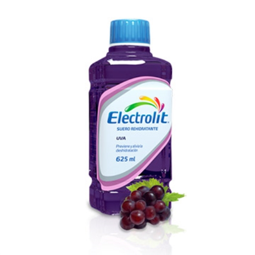 Electrolit suero rehidratante sabor uva 625ml