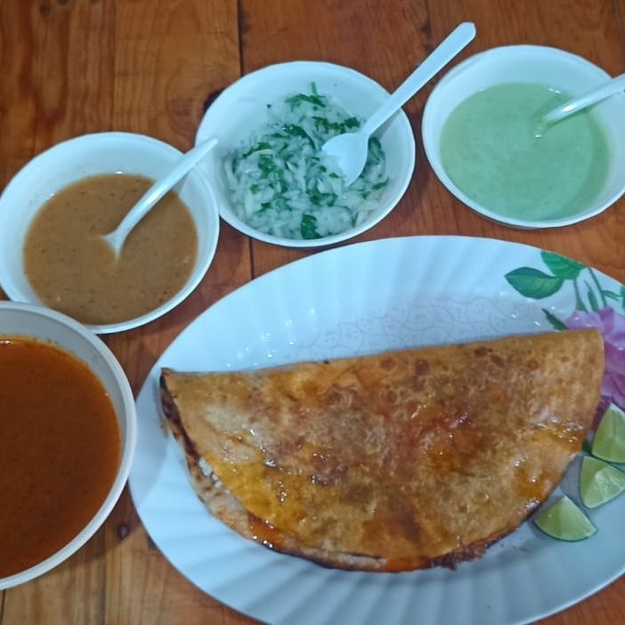 Quesabirria de res tortilla de harina xl