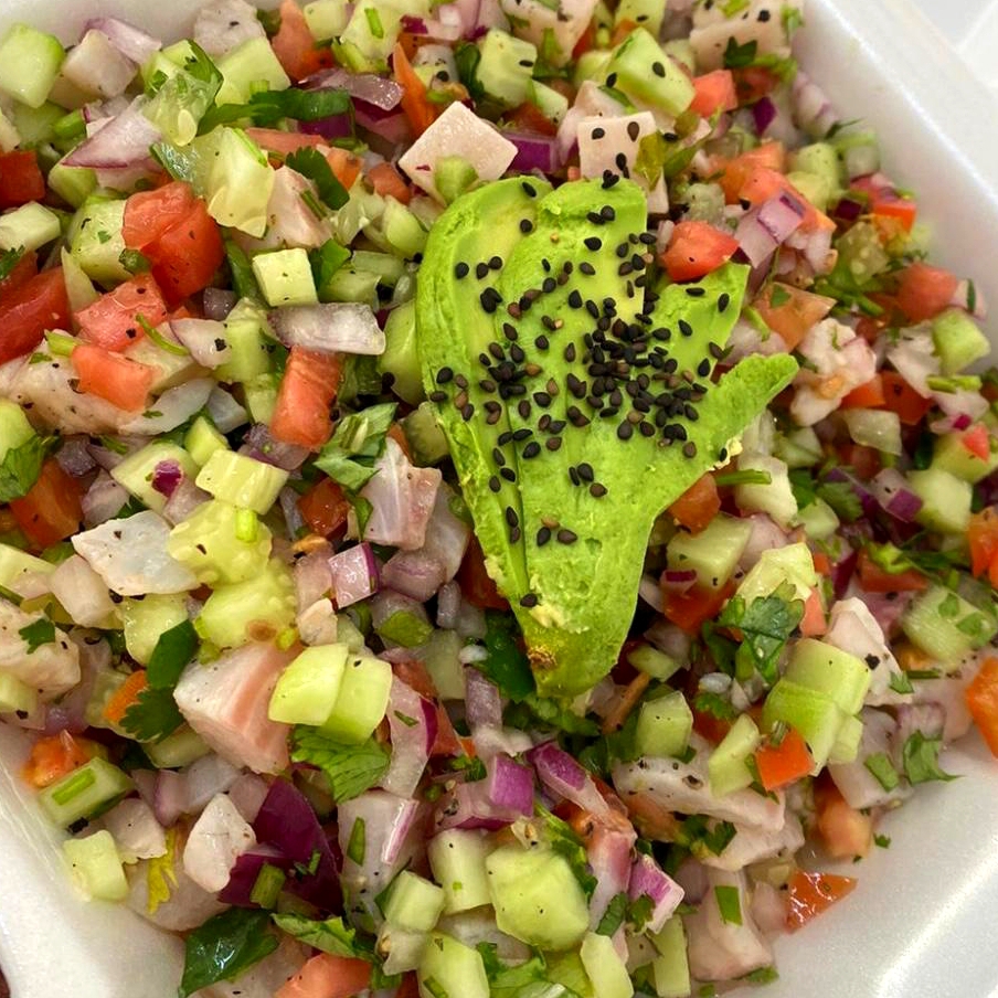 Ceviche de Pescado Cuadros