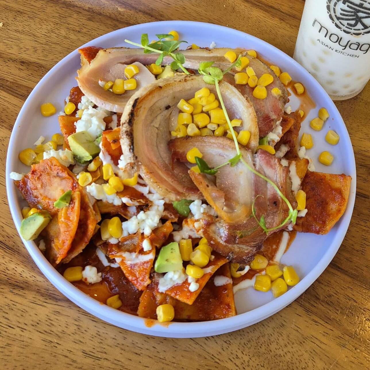 CHILAQUILES PORK BELLY