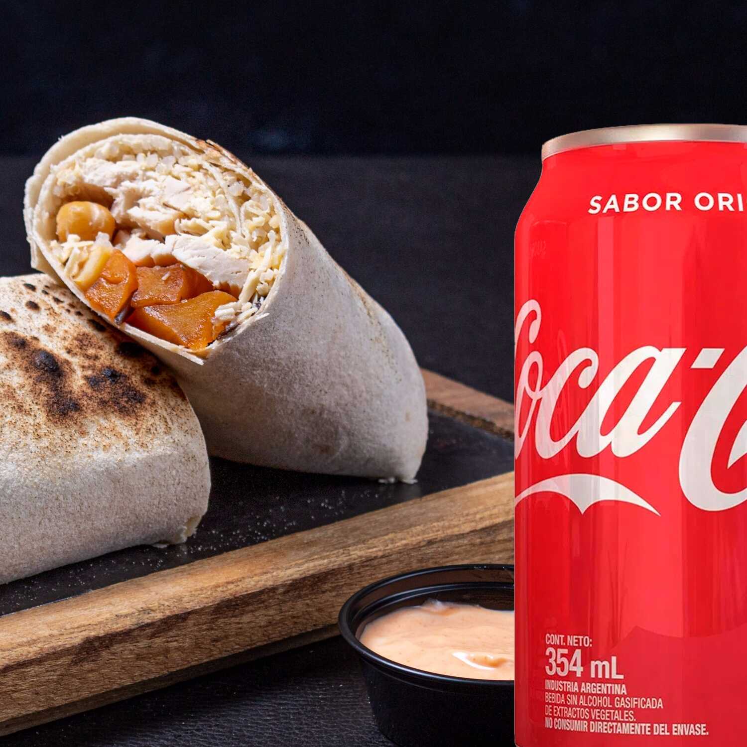 Combo Wrap Sweet Q + Bebida