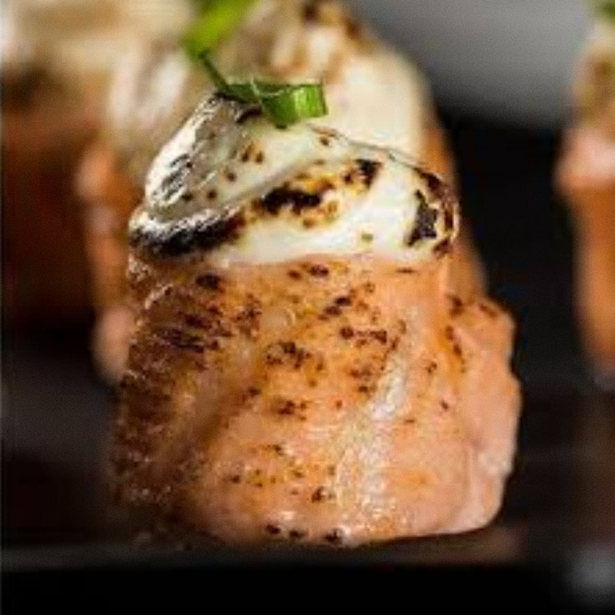 Joe com arroz e cream cheese