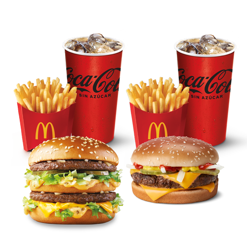 McTrío Big Mac + McTrío Cuarto de Libra