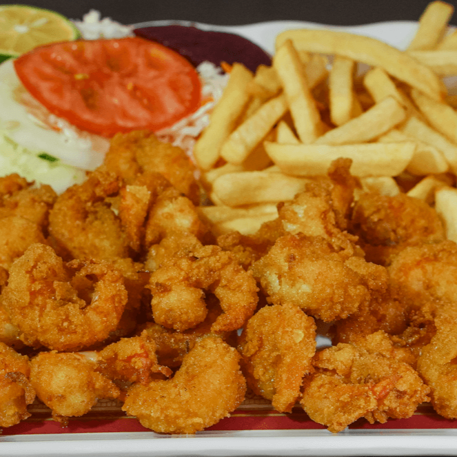 Camarones a la Milanesa