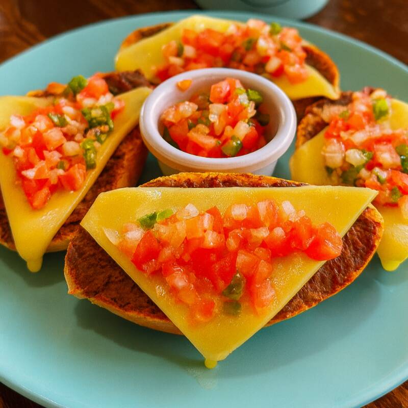 Mini Molletes 4 pzas