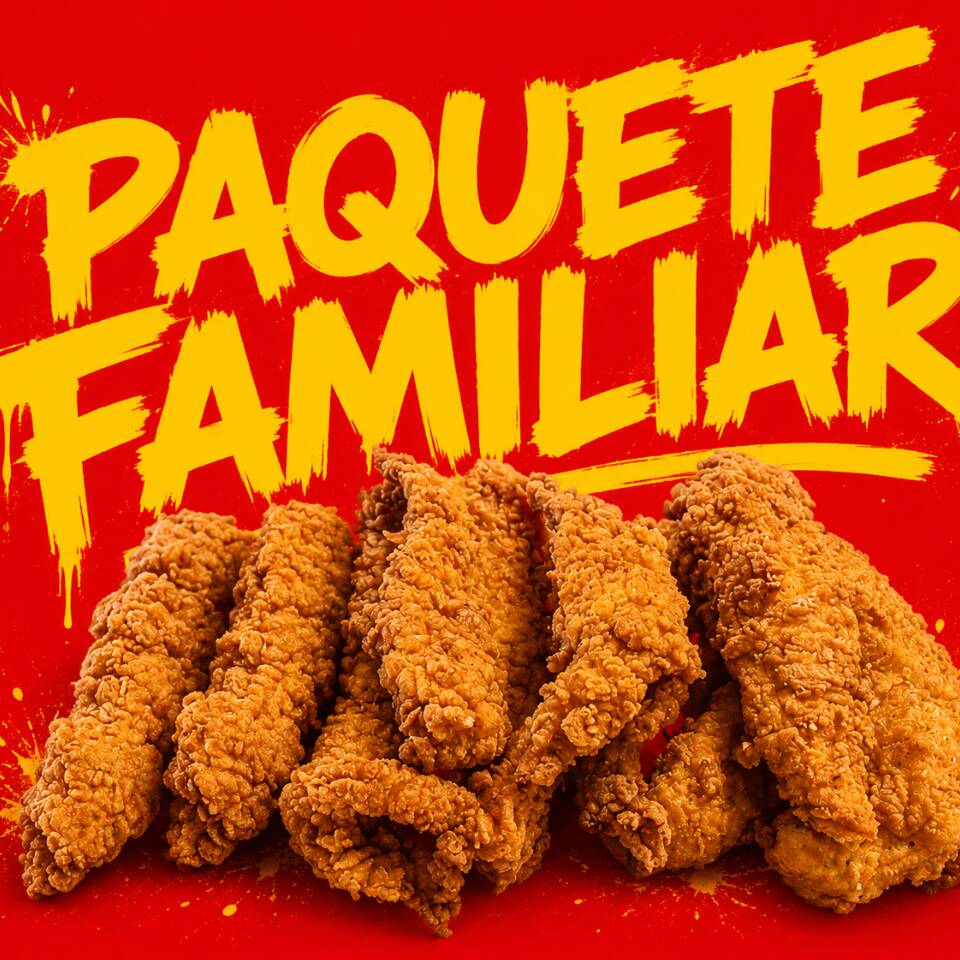 PAQUETE FAMILIAR TENDER (FAJITAS)