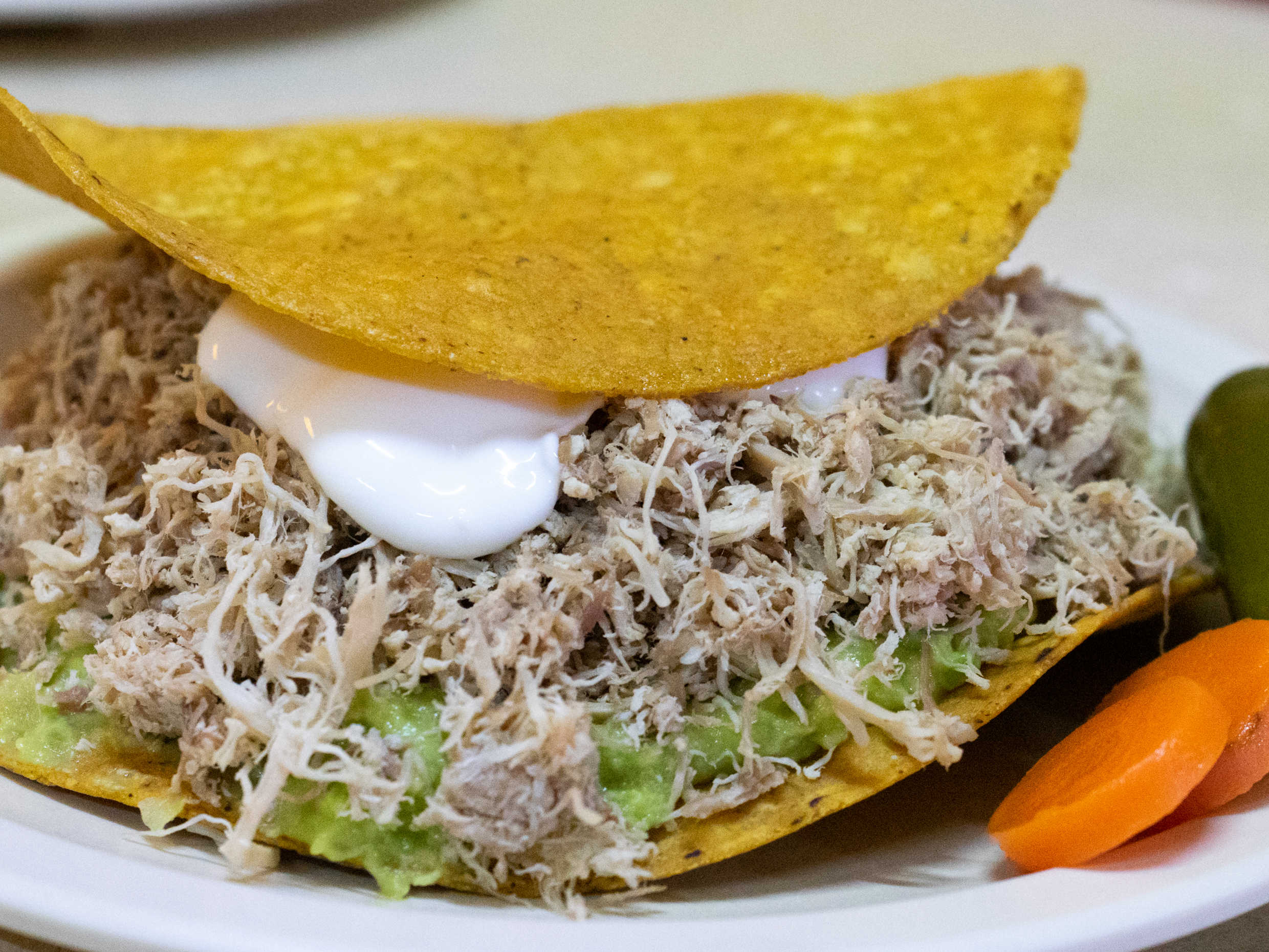 Tostada Especial + Consomé