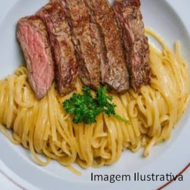 Arroz e fritas , macarrão Alho e Óleo, Macarrão Molho ao Sugo, Macarrão na Manteiga.