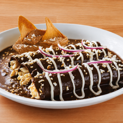Enchiladas de Mole
