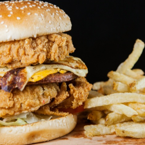 Hamburguesa Especial de Aros de Cebolla