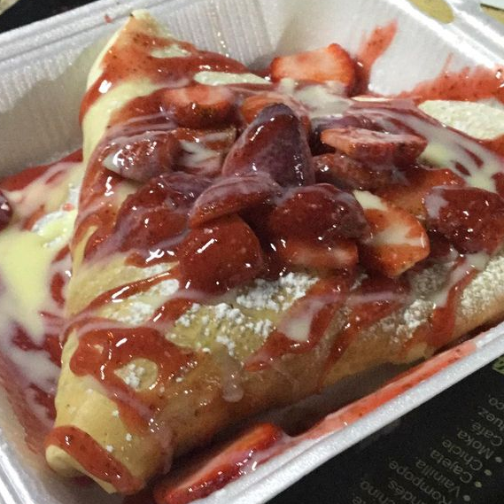 Crepa de FRESAS CON CREMA