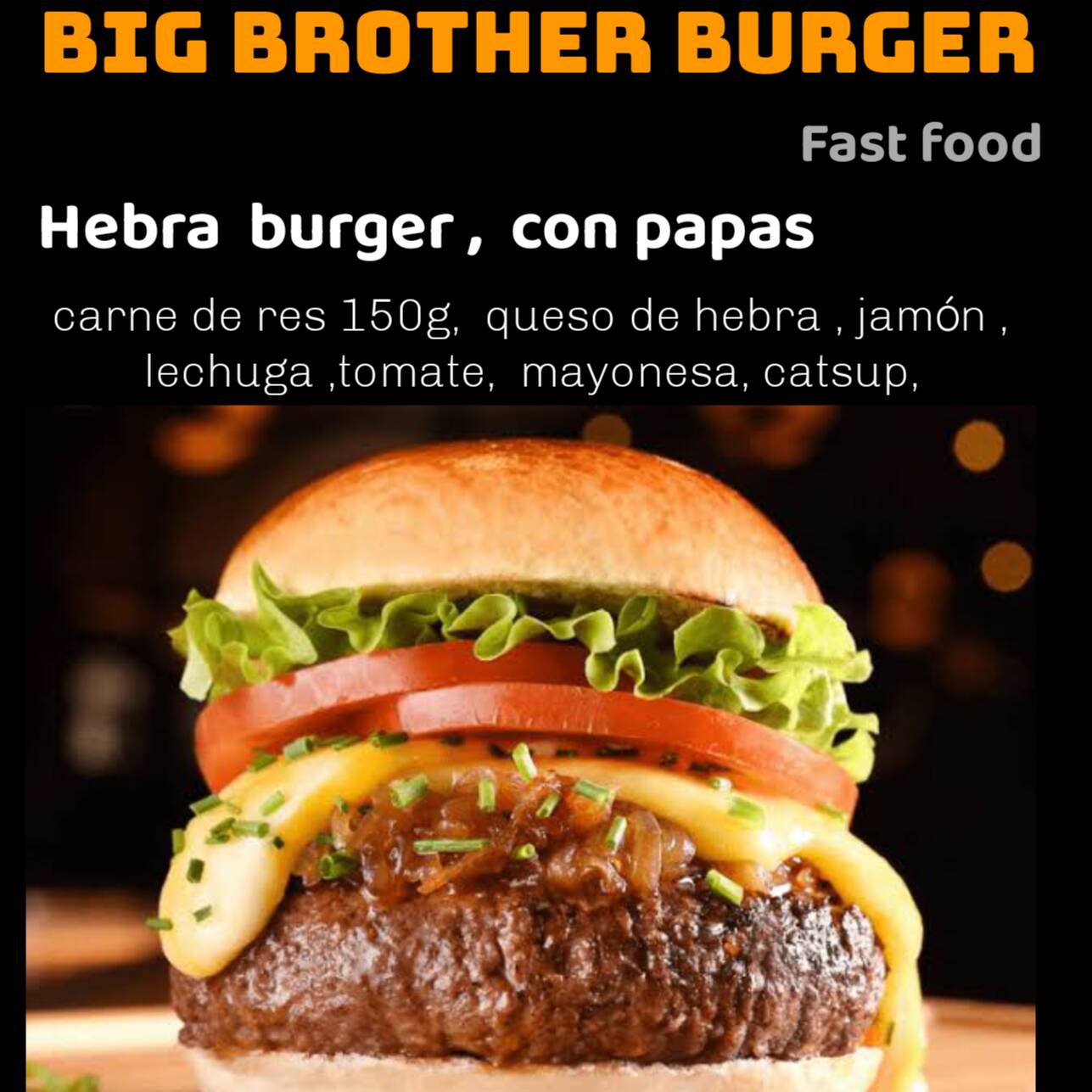 Hamburguesas de hebra