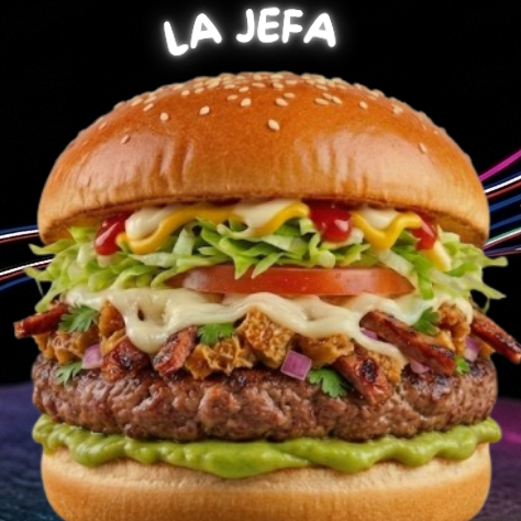 NUEVA BURGER LA JEFA 💅...!!