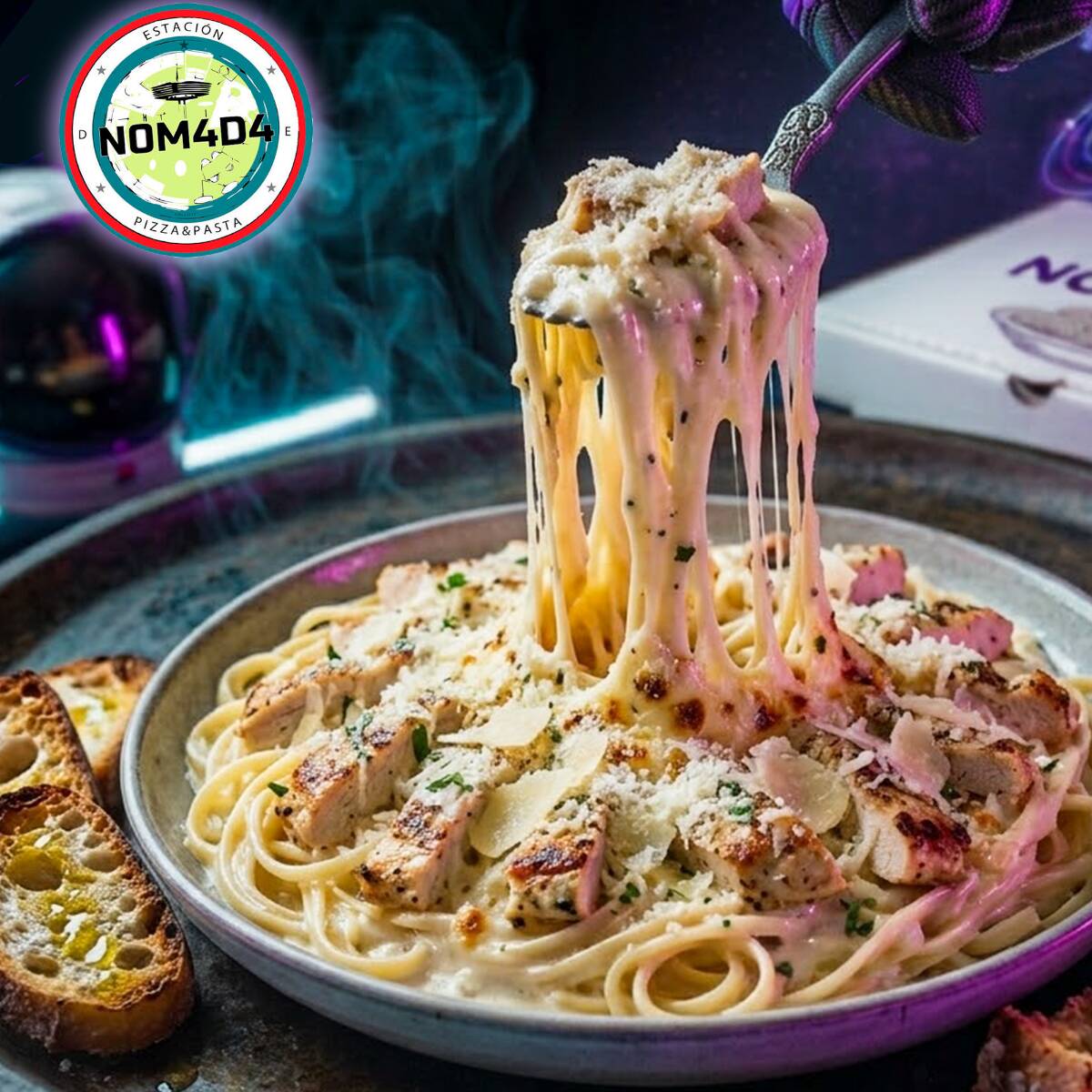 Espagueti Alfredo