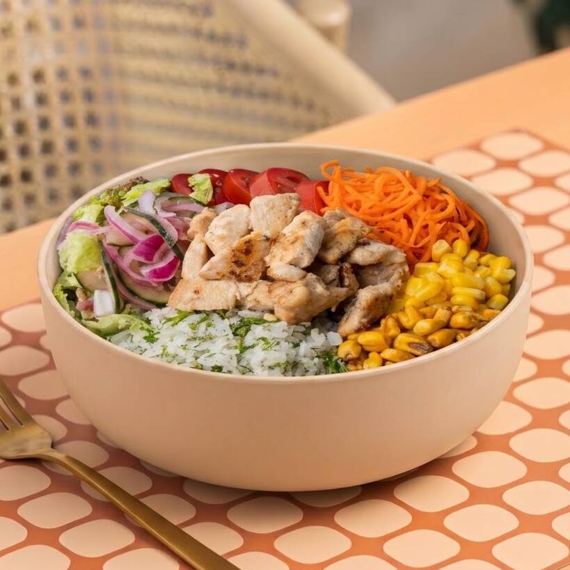 Menú Fresco Pollo Bowl