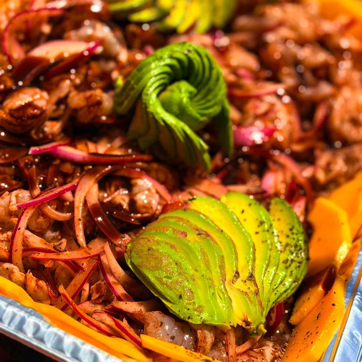 Charola de Aguachile o Ceviche