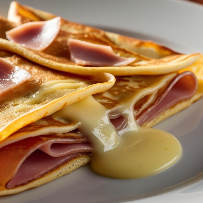 CREPA DE JAMON CON PHILADELPHIA