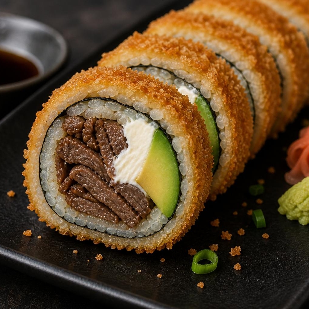 Sushi Steak Roll
