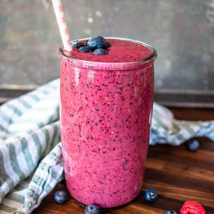 Frappé de Frutos Rojos