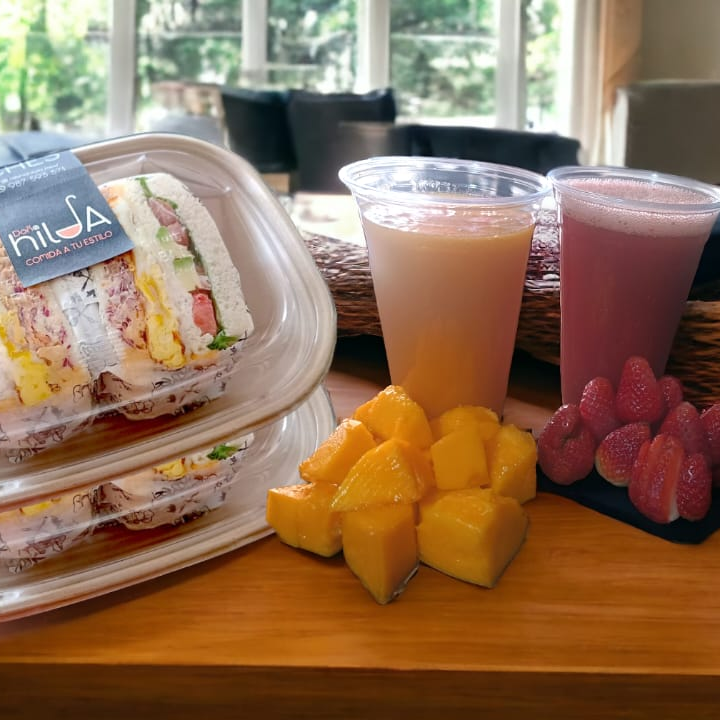Pack 2 Sandwich + 2 Jugos