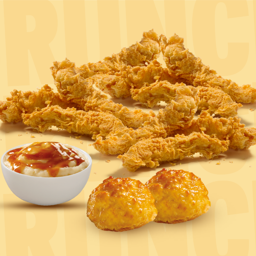 10 Tenders+ 1 Complemento Fam + 2 Biscuits
