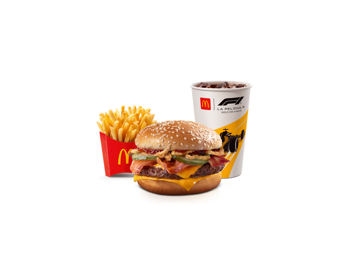 McCombo mediano Cuarto Western BBQ