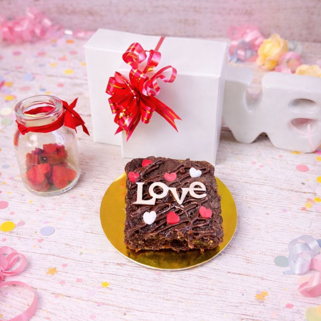 Caja Brownies X1 Love