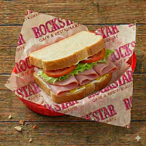 Sándwich de Jamón de Pavo